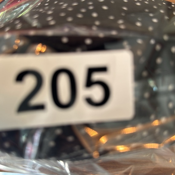 LC Lauren Conrad Black and White Polka Dot Blouse - Picture 9 of 9